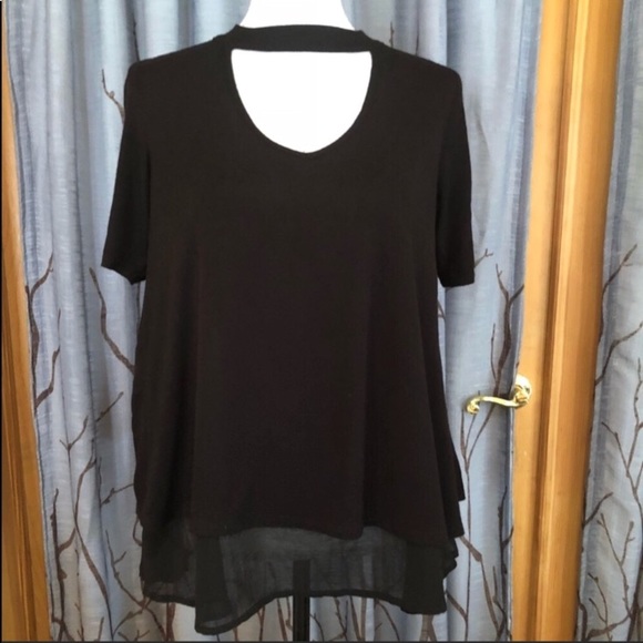 Urban Outfitters Tops - NWOT UO Kimchi Blue XS Black Short sleeve Top